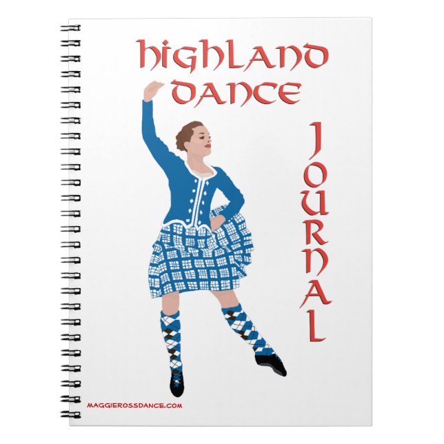 Cuaderno Revista de Danza de las Tierras Altas Escocesas (Frente)