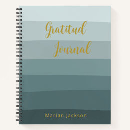 Cuaderno Revista de Gratitud con clase de Personalizado ver