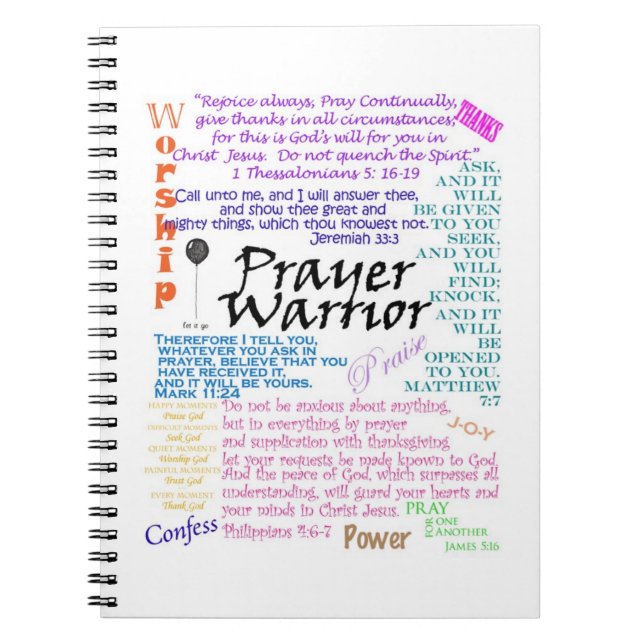 Cuaderno Revista de Guerreros de Oración (Frente)