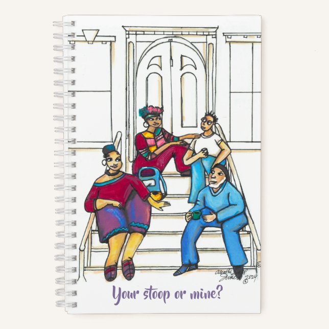 Cuaderno Revista de Historias del Stoop (Anverso)