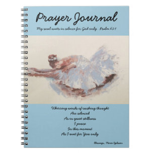 Cuaderno Revista de oración con Ballerina