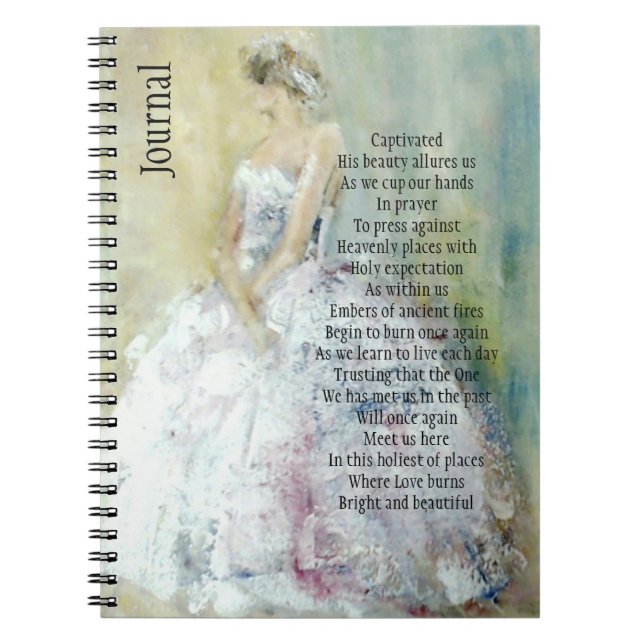 Cuaderno Revista de oración con novia (Frente)