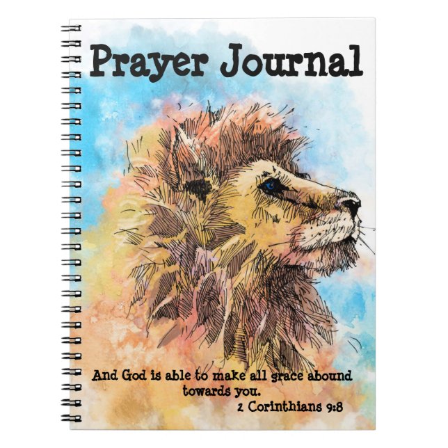 Cuaderno Revista de oración inspiradora (Frente)