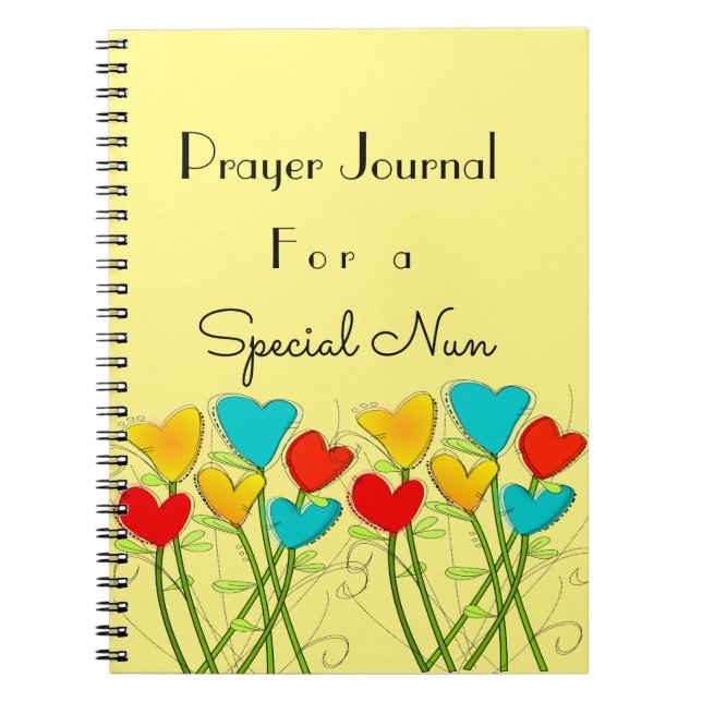 Cuaderno Revista de oración para una monja especial (Frente)