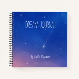 Cuaderno Revista de sueño de estrella que cae
