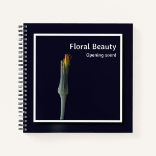 Cuaderno Revista femenina de belleza floral oculta y person