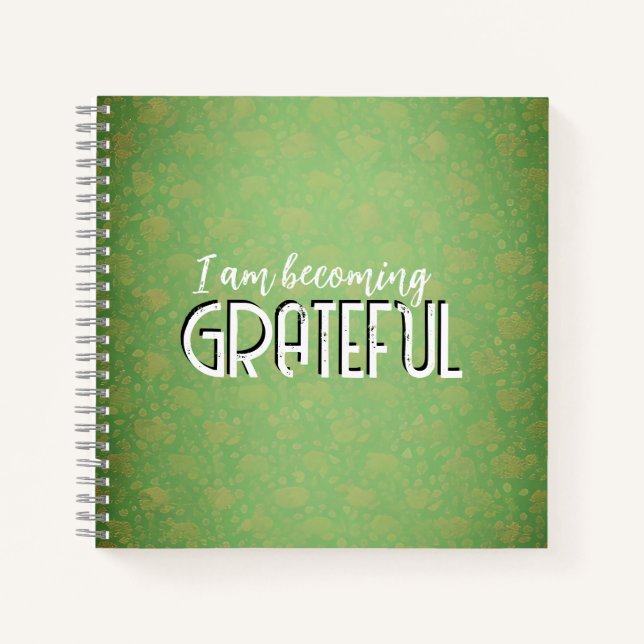 Cuaderno Revista Gratitude (Anverso)