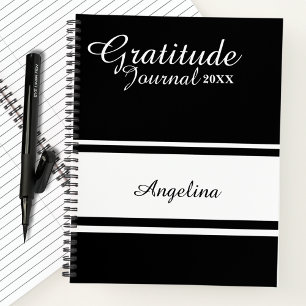 Cuaderno Revista Gratitude de caligrafía de escritura moder
