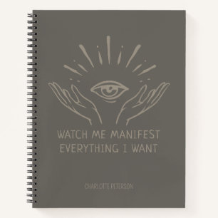 Cuaderno Revista mística manifiesta, ley de atracción