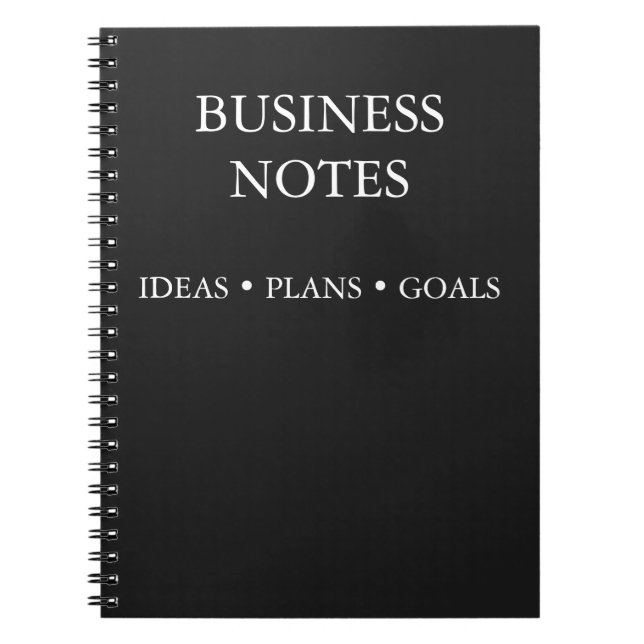 Cuaderno Revista profesional para reuniones e ideas (Frente)