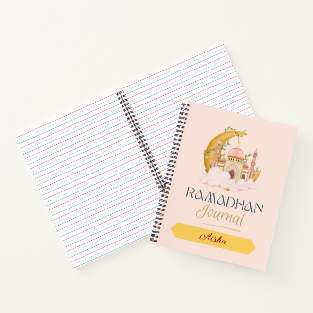 Cuaderno Revista Ramadán mezquita rosa (Interior)