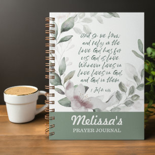 Cuaderno Revista Spiral Biblia Verse Prayer