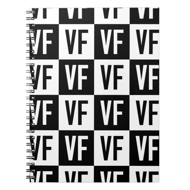 Cuaderno Revista Vanity Fur VF Blanco (Frente)