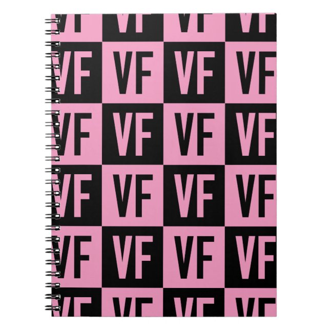 Cuaderno Revista Vanity Fur VF Rosa (Frente)
