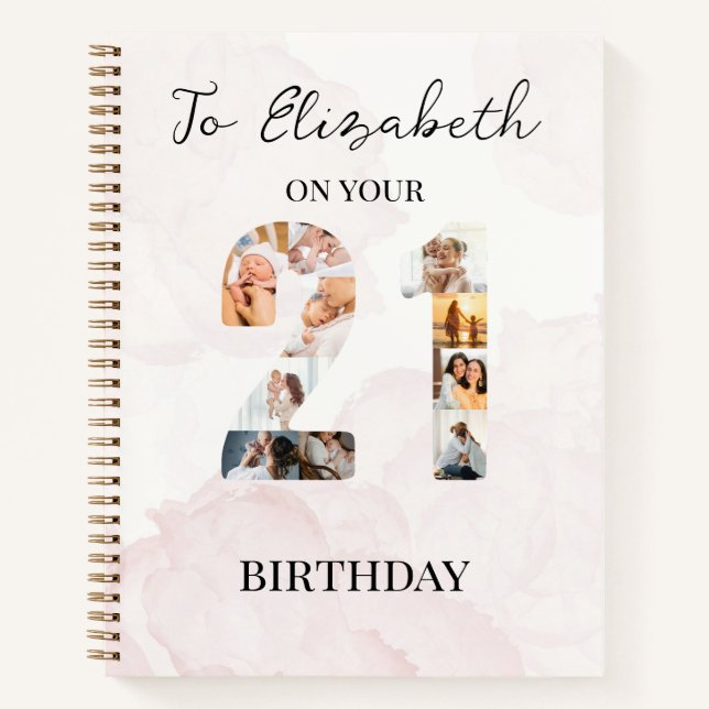 Cuaderno Revistas fotográficas familiares de Personalizados (Anverso)