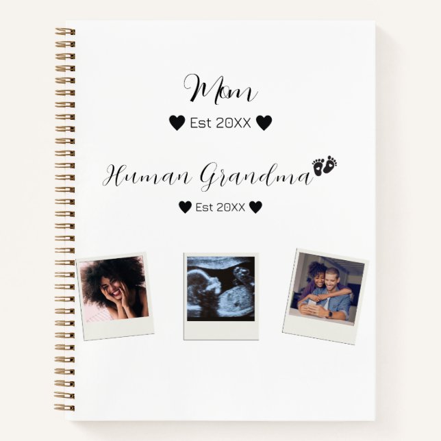 Cuaderno Revistas fotográficas familiares de Personalizados (Anverso)