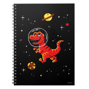 Cuaderno Rex Dinos Del Tirano Rojo En El Espacio