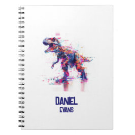 Cuaderno Rex Dinosaurio Futurista con Fallo con el nombre d