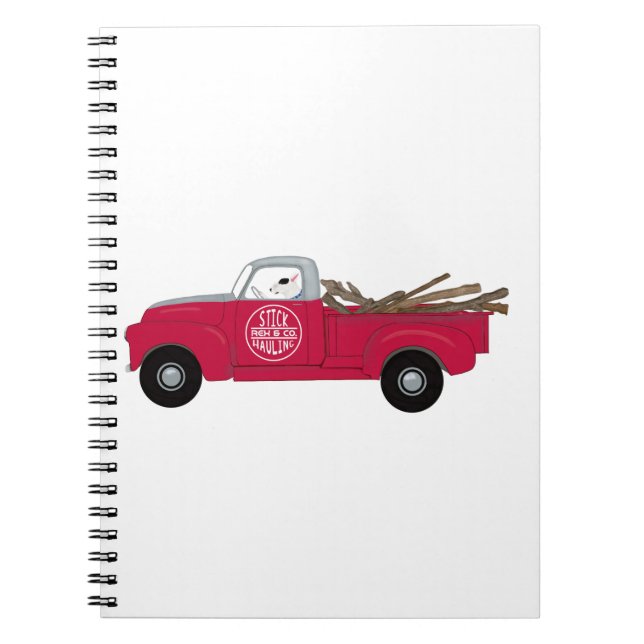 Cuaderno Rex The TV Terrier Red Truck (Frente)