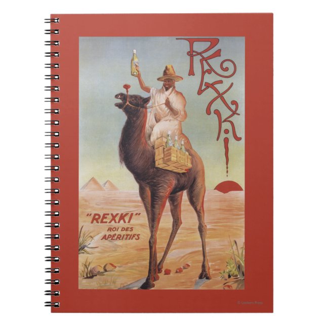 Cuaderno Rexki - Rey de los licores antes de la cena (Frente)