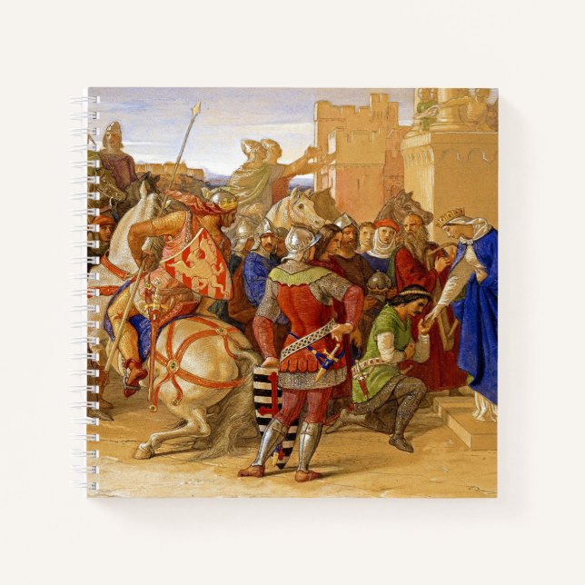 Cuaderno Rey Arturo y Caballeros de la Mesa Redonda (Anverso)