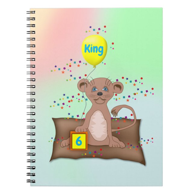 Cuaderno Rey Cachorro   (Frente)