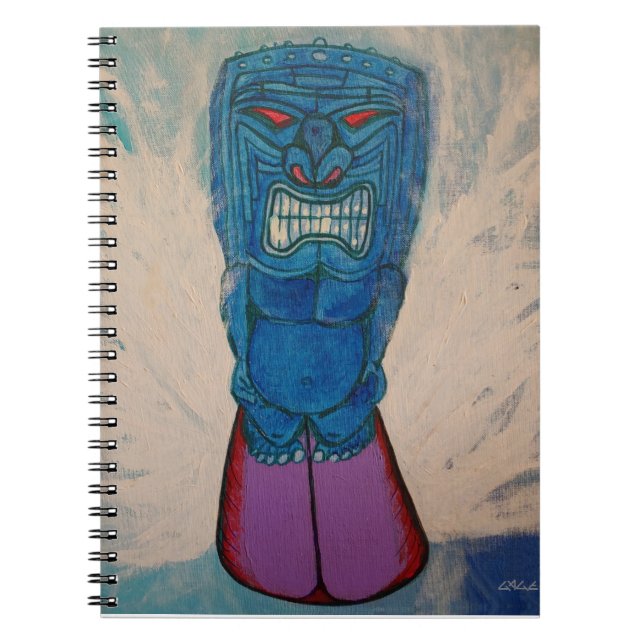 Cuaderno Rey de Surf Tiki (Frente)
