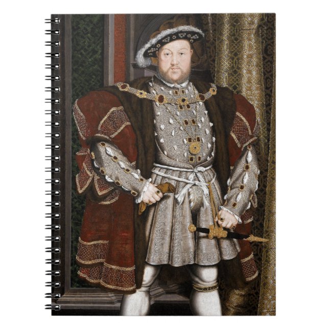 Cuaderno Rey Enrique VIII de Inglaterra (Frente)