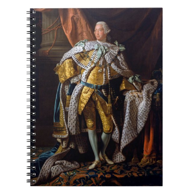 Cuaderno Rey Jorge III por Allan Ramsay 1762 (Frente)