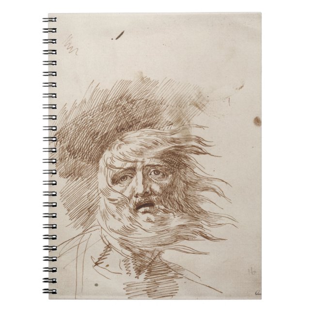 Cuaderno Rey Lear en la tormenta (tinta de la pluma y del (Frente)