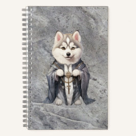 Cuaderno Rey sacerdote Perro Husky Siberiano