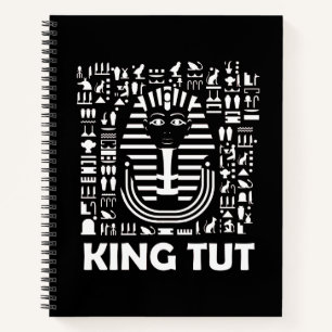 Cuaderno Rey tut faraón egipcio Alfabeto Jeroglífico