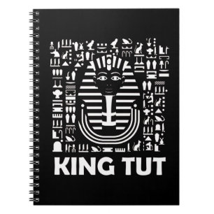Cuaderno Rey tut faraón egipcio alfabeto jeroglífico