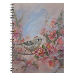 Cuaderno Reyezuelo de Ruby Pájaro
