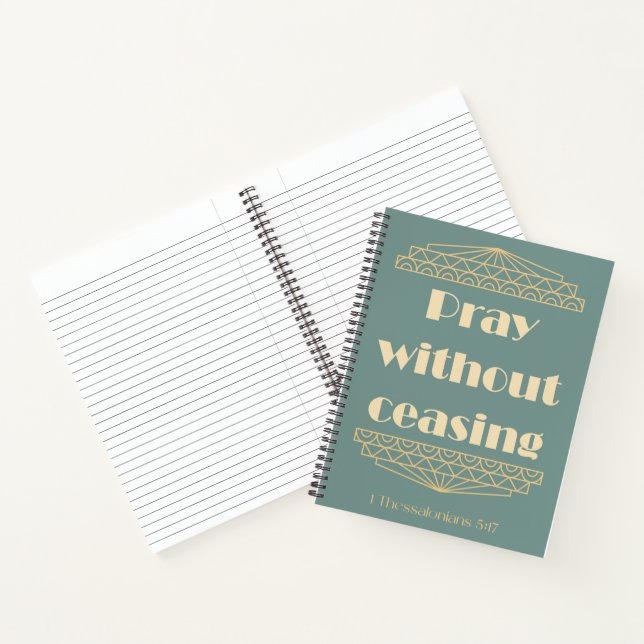 Cuaderno Reza sin dejar de usar bloc de notas en espiral (Interior)