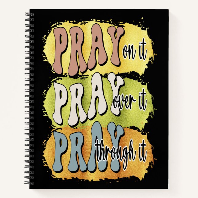 Cuaderno Reza sobre ella y sobre ella (Anverso)