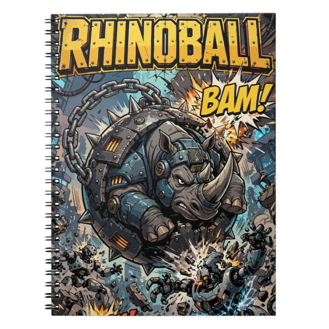 Cuaderno Rhinoball (Frente)