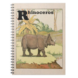 Cuaderno Rhinoceros Jungle Animals