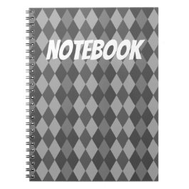 Cuaderno Rhombus blanco y negro