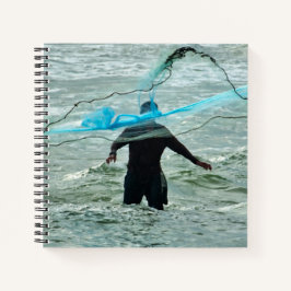 Cuaderno Rhythms of the Sea: The Fisherman and his Net