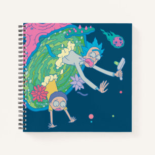 Cuaderno RICK AND MORTY™   Abandonar El Portal Infectado