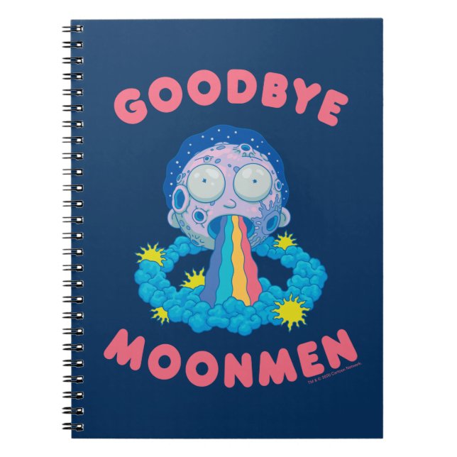 Cuaderno RICK AND MORTY™ | Adiós Moonmen (Frente)