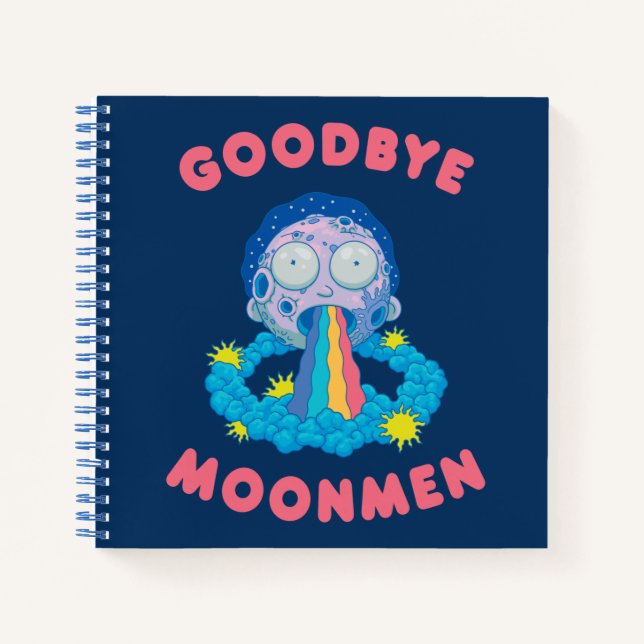Cuaderno RICK AND MORTY™ | Adiós Moonmen (Anverso)