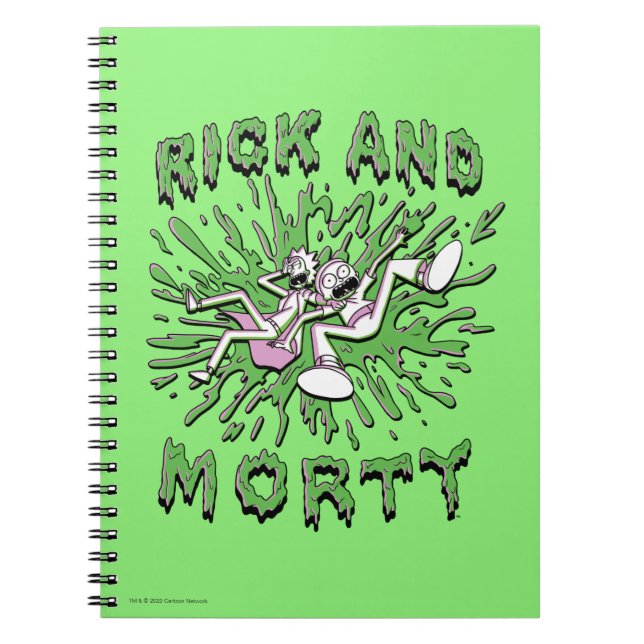 Cuaderno RICK AND MORTY™ | Caer En El Ácido Vat (Frente)