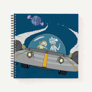 Cuaderno RICK AND MORTY™   Despegar En Buques Espaciales
