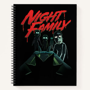Cuaderno RICK AND MORTY™   Familia nocturna