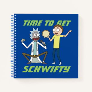 Cuaderno RICK AND MORTY™   Hora De Obtener Schwifty