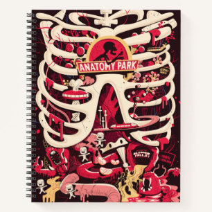 Cuaderno RICK AND MORTY™   Jaula de costillas del parque 