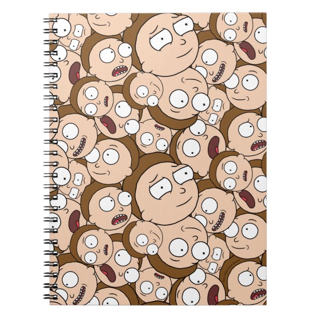 Cuaderno RICK AND MORTY™ | Los estados de ánimo de Morty (Frente)