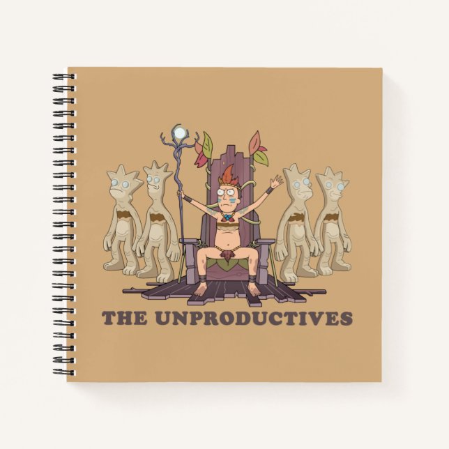 Cuaderno RICK AND MORTY™ | Los improductivos (Anverso)